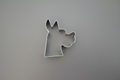 Dog Head Cookie Cutter 2.75"