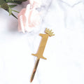 7” Gold Number Topper-1