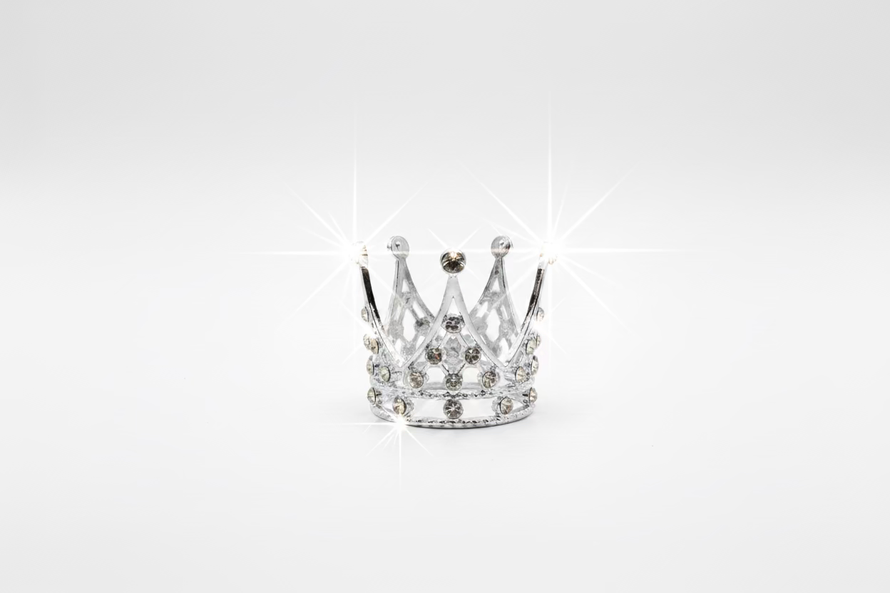 1.5" Silver Crown 1