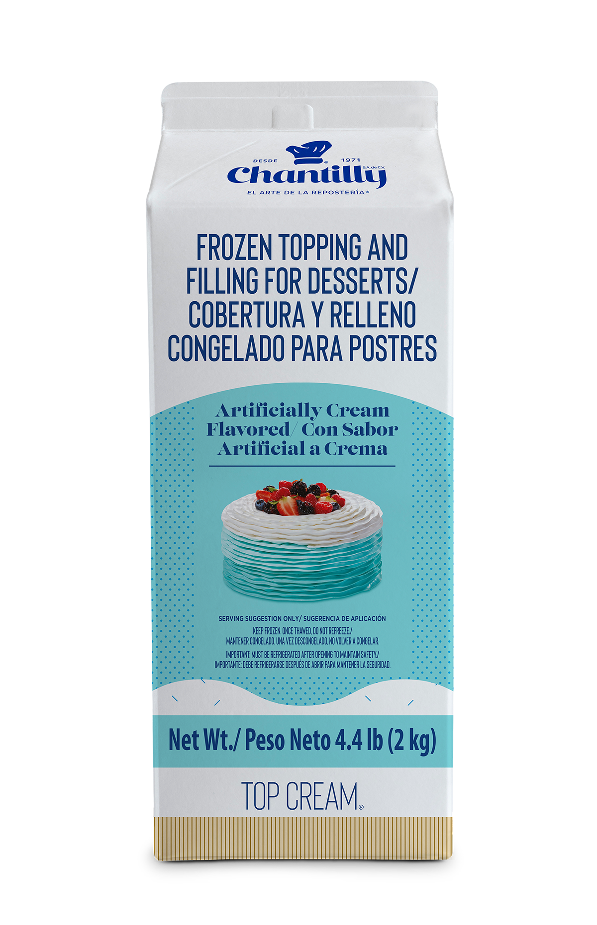 Chantilly Whip Cream-Cream 4.4lb