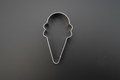 Ice Cream Cookie Cutter 3"
