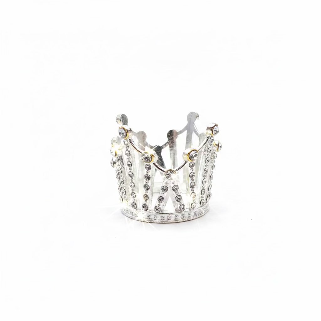 1.5" Silver Crown 5
