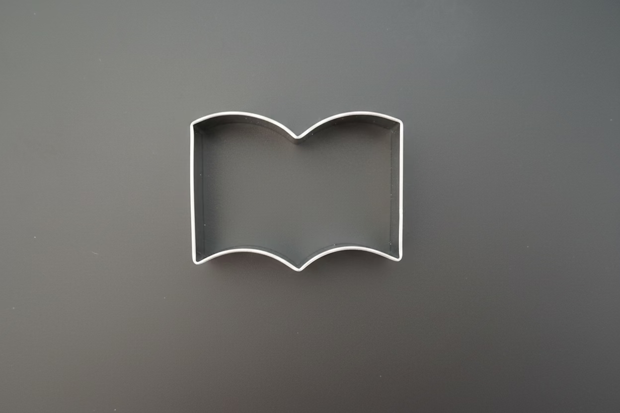 Book Cookie Cutter 2.5"