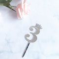 7” Silver Number Topper-3