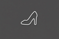 High Heel Cookie Cutter 2.5"