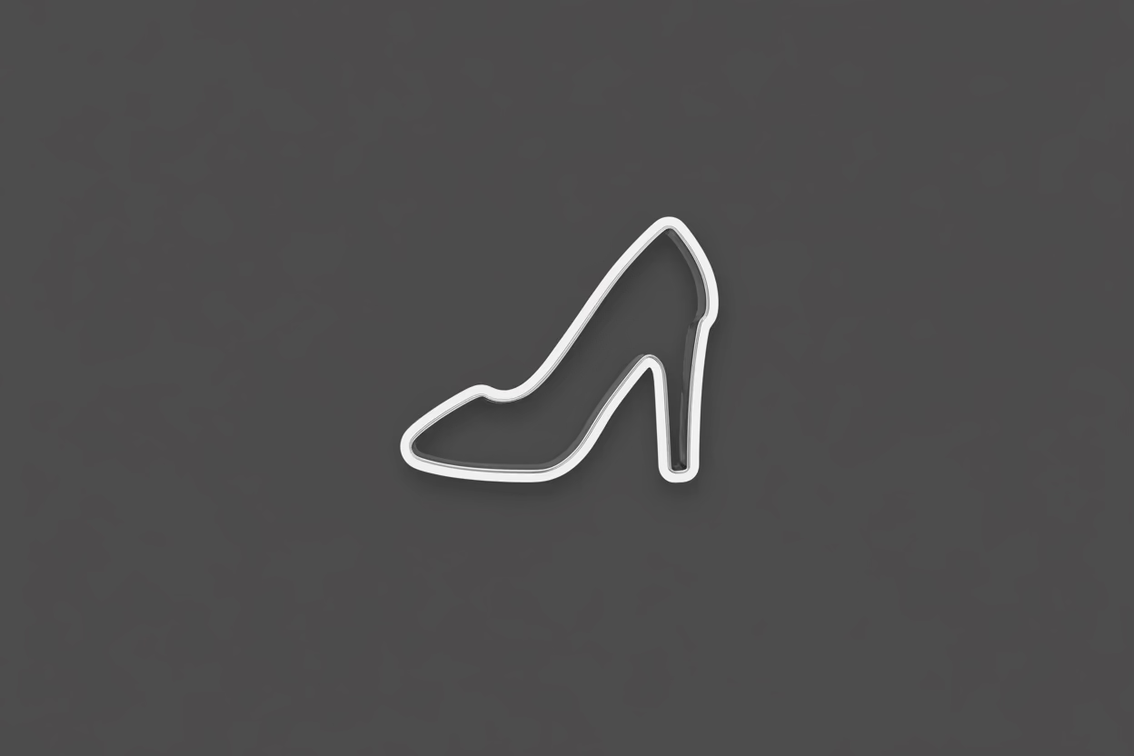 High Heel Cookie Cutter 2.5"