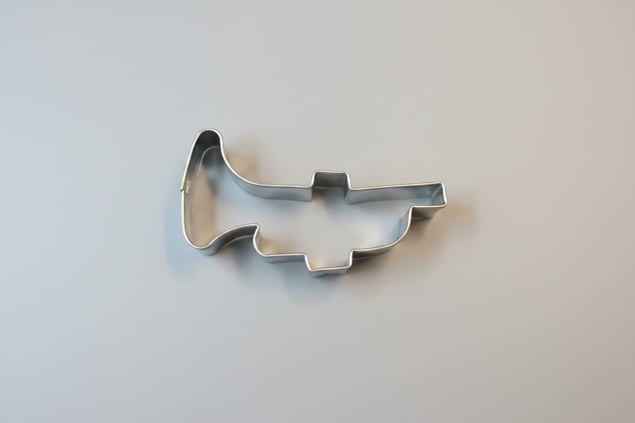 Trumpet Cookie Cutter 3"