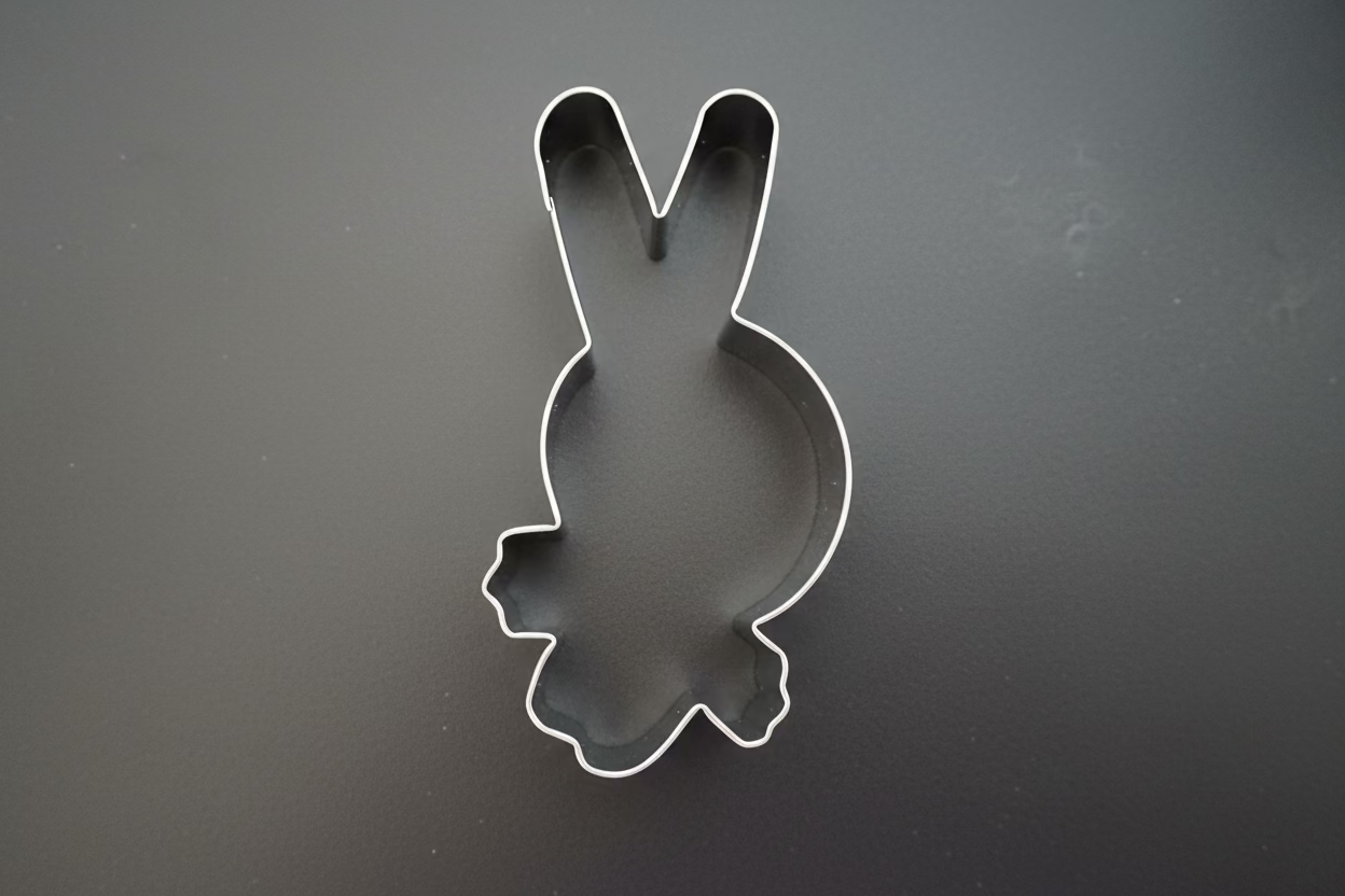 Bunny Cookie Cutter 4.25"