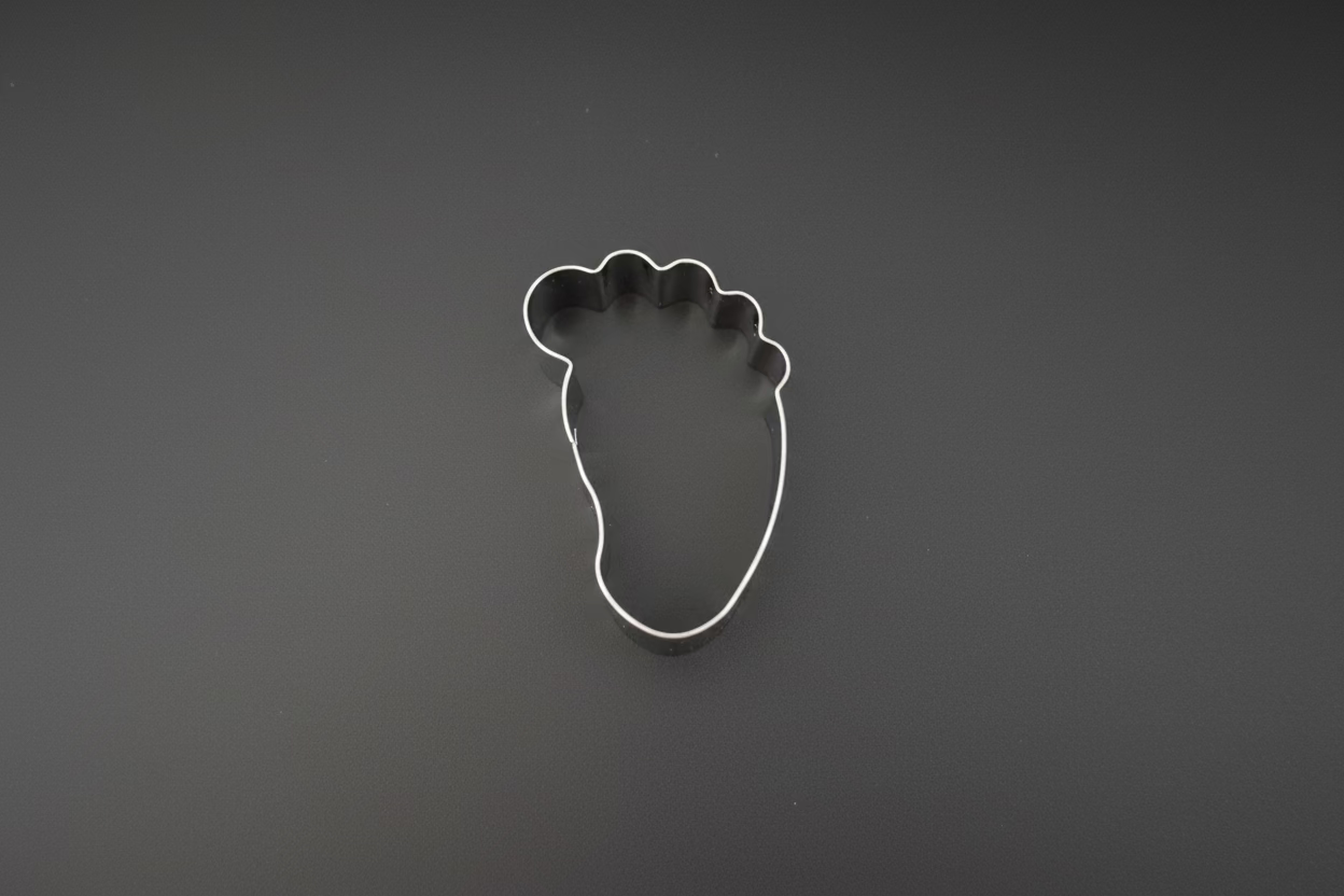 Baby Foot Cookie Cutter 3"