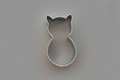 Cat No Legs Cookie Cutter 3 1/2"