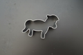 Horse Cookie Cutter 2"