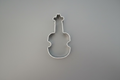 Violin Cookie Cutter 3"