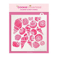 Seashells Stencil