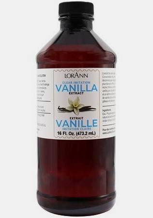 LorAnn Emulsion-Clear Imitation Vanilla 4oz