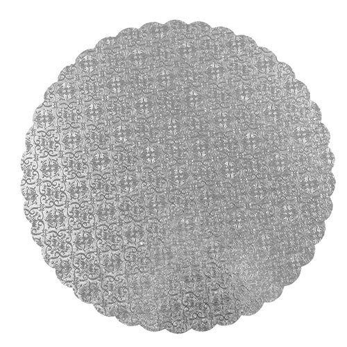 6" Round Silver Board