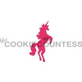 Standing Unicorn Stencil