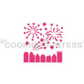 City Fireworks Stencil