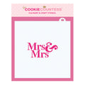Mrs And Mrs Stencil