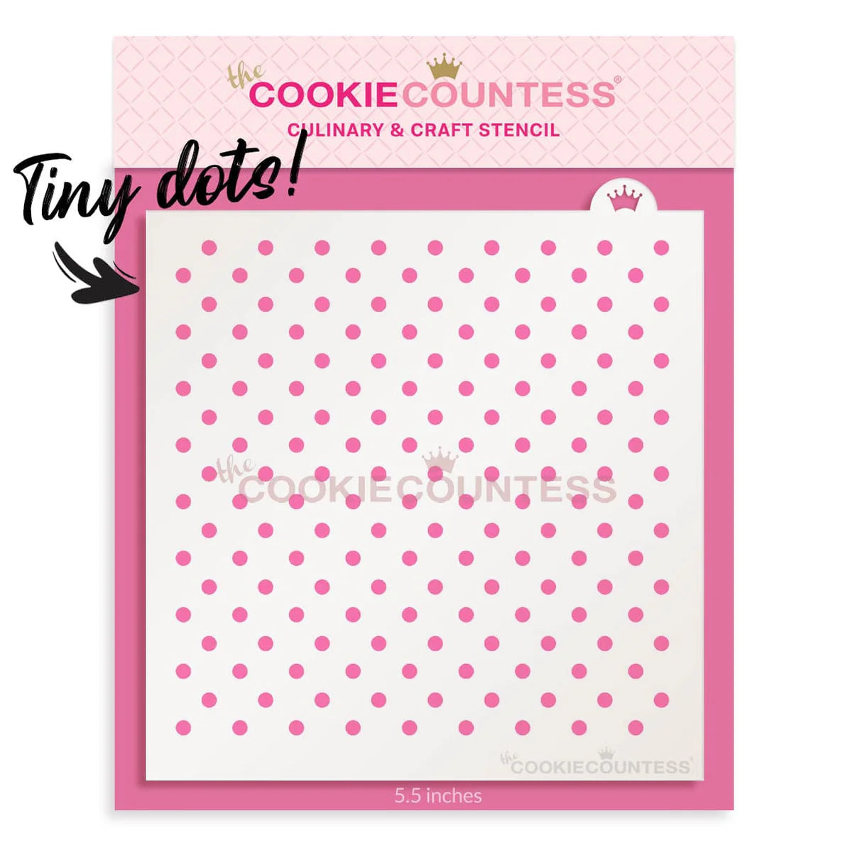 Tiny Dots Stencil