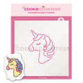 Rainbow Cloud PYO Stencil - Drawn by Krista